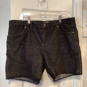 Carve Design shorts with fringe hem